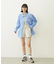 STRIPED SHIRRING SHIRT