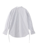 STRIPED SHIRRING SHIRT