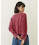 TUCK STRIPE L/S TOP