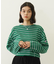 TUCK STRIPE L/S TOP