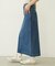 DENIM LONG SKIRT