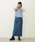 DENIM LONG SKIRT