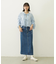 DENIM LONG SKIRT