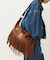 FRINGE SHOULDER BAG