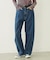 WIDE LEG DENIM PANTS