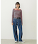 WIDE LEG DENIM PANTS