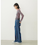 WIDE LEG DENIM PANTS