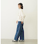 WIDE LEG DENIM PANTS