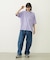 CUT OUT LOGO POCKET WIDE S/S TEE