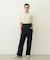 CUT OUT LOGO POCKET WIDE S/S TEE