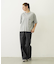 CUT OUT LOGO POCKET WIDE S/S TEE