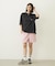 CUT OUT LOGO POCKET WIDE S/S TEE
