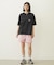 CUT OUT LOGO POCKET WIDE S/S TEE