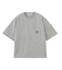 CUT OUT LOGO POCKET WIDE S/S TEE