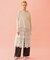 CHERRY PATTERN WAFFLE HOODIE TOP