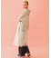 CHERRY PATTERN WAFFLE HOODIE TOP