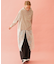 CHERRY PATTERN WAFFLE HOODIE TOP