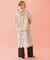 CHERRY PATTERN WAFFLE HOODIE TOP