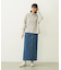 CHERRY PATTERN WAFFLE HOODIE TOP