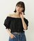 SQUARE NECK PUFF SLEEVE BLOUSE