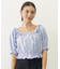 SQUARE NECK PUFF SLEEVE BLOUSE