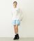 POINTED RIBBON SHORT PANTS