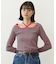 RIB HALTER NECK TOP