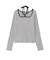 RIB HALTER NECK TOP