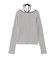 RIB HALTER NECK TOP