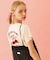 GLITTER  CHERRY COMPACT S/S TEE