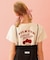 GLITTER  CHERRY COMPACT S/S TEE