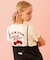 GLITTER  CHERRY COMPACT S/S TEE