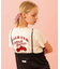 GLITTER  CHERRY COMPACT S/S TEE