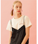 GLITTER  CHERRY COMPACT S/S TEE