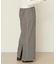 LETTUCE EDGE SWEAT SKIRT