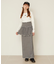 LETTUCE EDGE SWEAT SKIRT