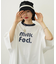 CUT OUT LOGO BIG S/S TOP