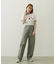 LOGO AND STAR FLOCKY PRINT RINGER TEE