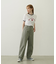 LOGO AND STAR FLOCKY PRINT RINGER TEE
