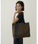 CUT OUT LOGO PIPING TOTE