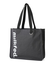 CUT OUT LOGO PIPING TOTE