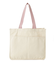 CUT OUT LOGO PIPING TOTE
