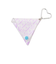 CHERRIES PRINT PVC TRIANGULAR CASE