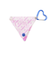 CHERRIES PRINT PVC TRIANGULAR CASE