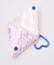 CHERRIES PRINT PVC TRIANGULAR CASE