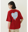 MELTY HEART FOAM PRINT WIDE S/S TEE