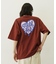MELTY HEART FOAM PRINT WIDE S/S TEE