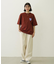 MELTY HEART FOAM PRINT WIDE S/S TEE