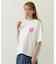 MELTY HEART FOAM PRINT WIDE S/S TEE