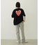 MELTY HEART FOAM PRINT WIDE S/S TEE